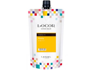 Lebel Locor Serum Color Honey - Краситель-уход оттеночный Медовый 300гр