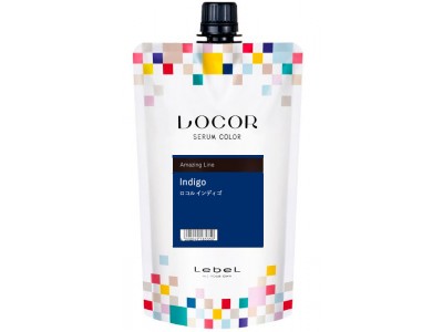 Lebel Locor Serum Color Indigo - Краситель-уход оттеночный Индиго 300гр