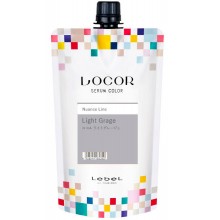 Lebel Locor Serum Color Light Grage - Краситель-уход оттеночный Светло-серый 300гр