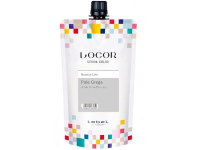 Lebel Locor Serum Color Pale Grege - Краситель-уход оттеночный Бледно-серый 300гр