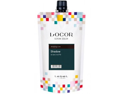 Lebel Locor Serum Color Shadow - Краситель-уход оттеночный Тёмно-серый 300гр