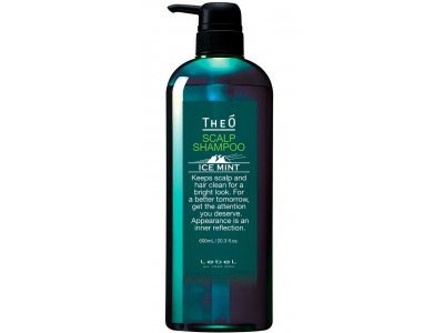 Lebel TheO Scalp Shampoo Ice Mint - Шампунь для волос и кожи головы для мужчин 600мл