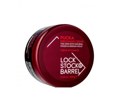 Lock Stock & Barrel Pucka Grooming Creme - Первоклассный Груминг-крем для создания гибкой текстуры и объема 100гр
