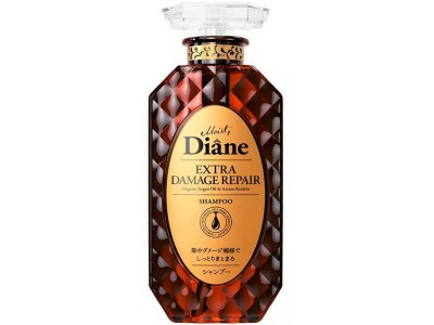 Moist Diane Extra Damage Repair Shampoo - Шампунь для волос Кератиновый Восстановление 450мл