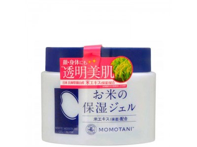 Momotani White Moisture Gel Cream - Гель-крем для лица и тела Увлажняющий с Экстрактом Риса 230гр