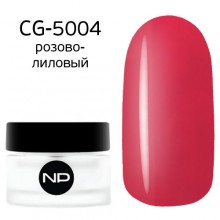 nano professional Gel - Гель классический цветной CG-5004 розово-лиловый 5мл