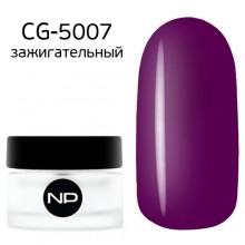 nano professional Gel - Гель классический цветной CG-5007 зажигательный 5мл