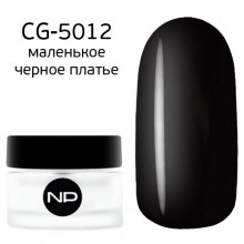 nano professional Gel - Гель классический цветной CG-5012 маленькое черное платье 5мл