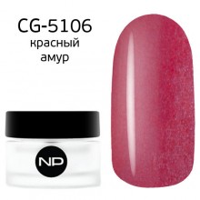 nano professional Gel - Гель классический цветной CG-5106 красный амур 5мл