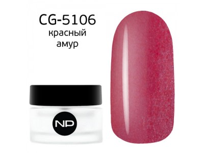 nano professional Gel - Гель классический цветной CG-5106 красный амур 5мл