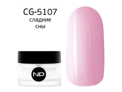 nano professional Gel - Гель классический цветной CG-5107 сладкие сны 5мл