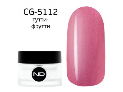 nano professional Gel - Гель классический цветной CG-5112 тутти-фрутти 5мл