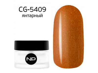 nano professional Gel - Гель классический цветной CG-5409 янтарный 5мл