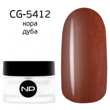 nano professional Gel - Гель классический цветной CG-5412 кора дуба 5мл