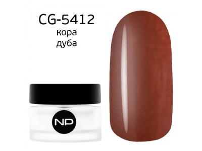 nano professional Gel - Гель классический цветной CG-5412 кора дуба 5мл