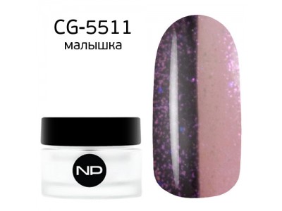 nano professional Gel - Гель классический цветной CG-5511 малышка 5мл