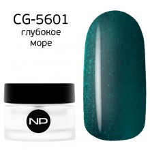 nano professional Gel - Гель классический цветной CG-5601 глубокое море 5мл