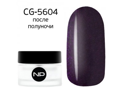 nano professional Gel - Гель классический цветной CG-5604 после полуночи 5мл