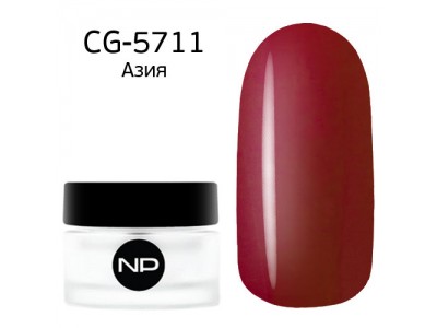 nano professional Gel - Гель классический цветной CG-5711 Азия 5мл