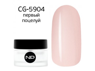 nano professional Gel - Гель классический цветной CG-5904 первый поцелуй 5мл