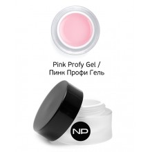 nano professional Gel - Гель скульптурный камуфлирующий Pink Profy Gel 5мл