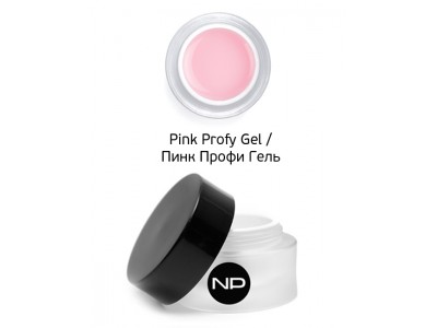 nano professional Gel - Гель скульптурный камуфлирующий Pink Profy Gel 30мл