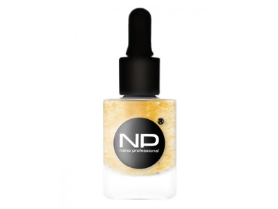 nano professional Nail Polish Gold Gel - Активный гель для укрепления и роста ногтей 15мл