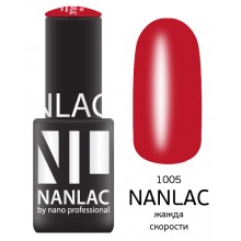 nano professional Nanlac - Гель-лак Эмаль NL 1005 жажда cкорости 6мл