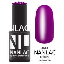 nano professional Nanlac - Гель-лак Эмаль NL 2065 секреты закулисья 6мл