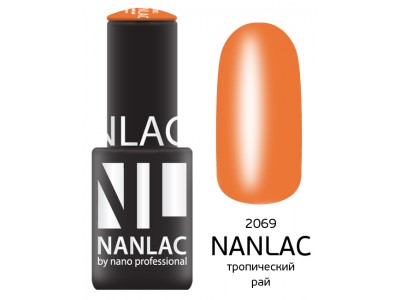nano professional Nanlac - Гель-лак Эмаль NL 2069 тропический рай 6мл