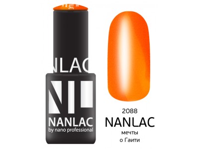 nano professional Nanlac - Гель-лак Эмаль NL 2088 мечты о Гаити 6мл