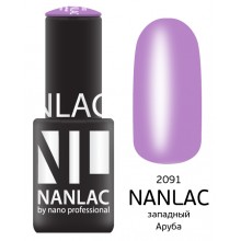 nano professional Nanlac - Гель-лак Эмаль NL 2091 западный Аруба 6мл