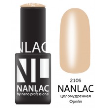 nano professional Nanlac - Гель-лак Эмаль NL 2105 целомудренная Фрейя 6мл