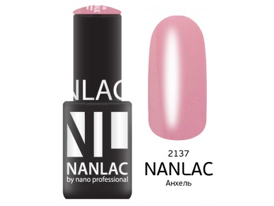 nano professional Nanlac - Гель-лак Эмаль NL 2137 Анхель 6мл