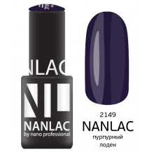 nano professional Nanlac - Гель-лак Эмаль NL 2149 пурпурный лоден 6мл