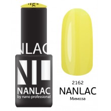 nano professional Nanlac - Гель-лак Эмаль NL 2162 Мимоза 6мл