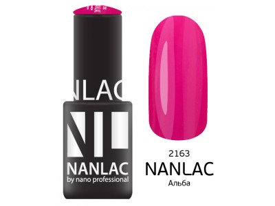 nano professional Nanlac - Гель-лак Эмаль NL 2163 Альба 6мл