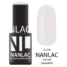 nano professional Nanlac - Гель-лак Эмаль NL 2174 чистый эндорфин 6мл