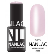 nano professional Nanlac - Гель-лак камуфлирующий NL 1053 королевская роза 6мл