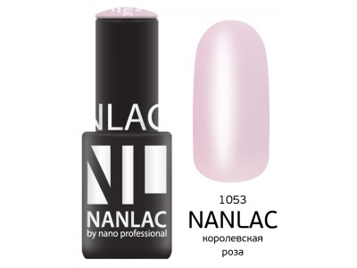 nano professional Nanlac - Гель-лак камуфлирующий NL 1053 королевская роза 6мл