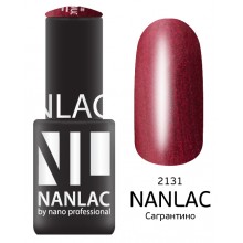 nano professional Nanlac - Гель-лак Мерцающая эмаль NL 2131 Сагрантино 6мл
