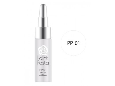 nano professional Paint Pasta - Гель-паста PP-01 белый лебедь 7мл