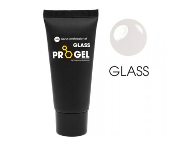nano professional Progel Glass - Гель для моделирования ногтей Прозрачный 30мл