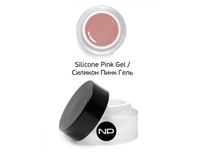 nano professional Silicone Pink Gel - Гель укрепляющий камуфлирующий 15мл