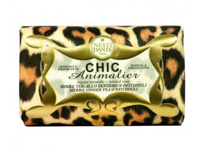 Nesti Dante Chic Animalier Bronze Leopard - Мыло Бронзовоый Леопард (шарм и заряд энергии) 250мл