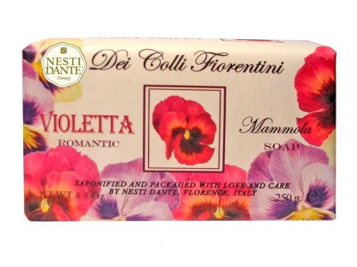 Nesti Dante Dei Colli Florentini Romantic Sweet Violet - Мыло Романтичная Фиалка (увлажнение и питание) 250мл