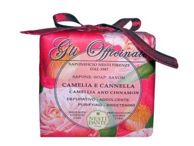 Nesti Dante Gli Officinali Camellia & Cinnamon - Мыло Камелия и Корица (успокаивает и балансирует) 200мл