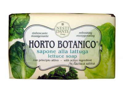 Nesti Dante Horto Botanico Lettuce - Мыло Листья Салата (возобновляет и регенерирует) 250гр