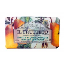 Nesti Dante Il Frutteto Mint & Quince Pear - Мыло Мята и Айвовая Груша 250гр