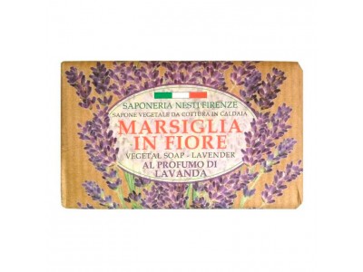 Nesti Dante Marsiglia In Fiore Lavanda - Мыло для лица и тела Марсельская Лаванда 125гр